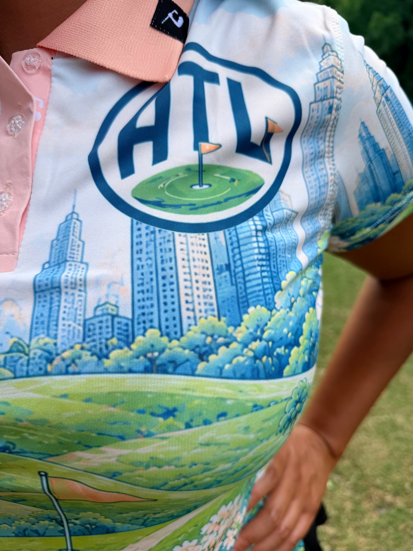 ATL Bloom Polo - Womens
