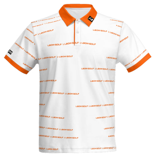 LBOW Orange Stripes Polo