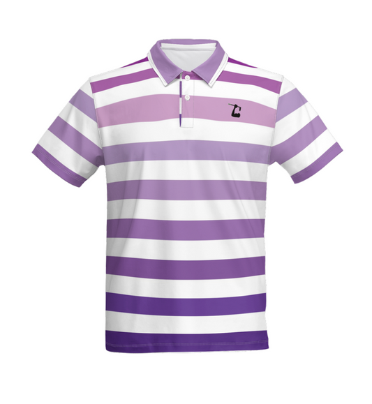 Purple Lines Polo