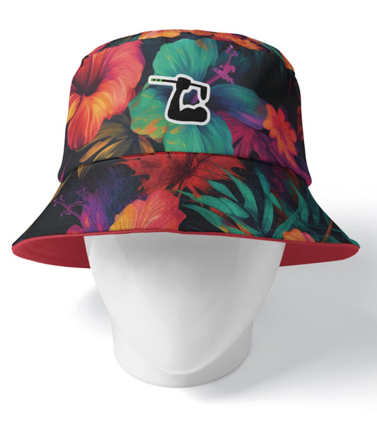 Reversible Bucket Hat - Electric Jungle