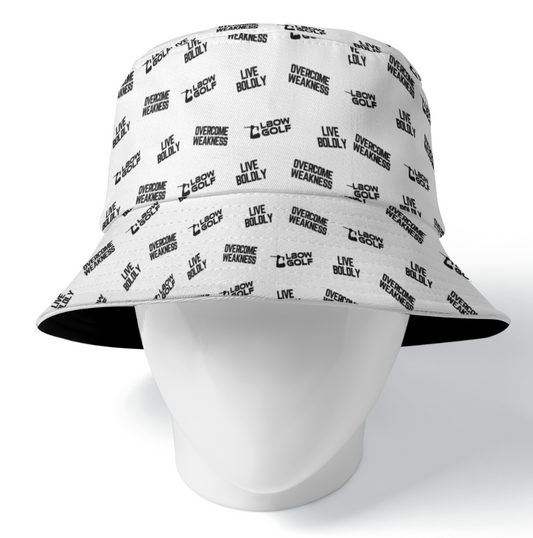 Reversible Bucket Hat - Live Boldly Logo