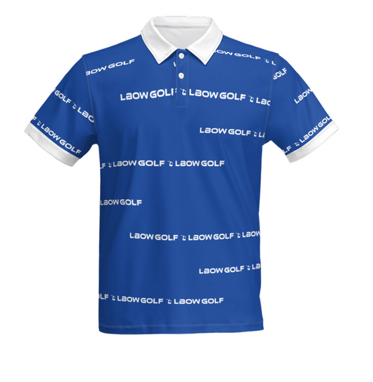 Elite Edition LBOW Stripes Blue Polo