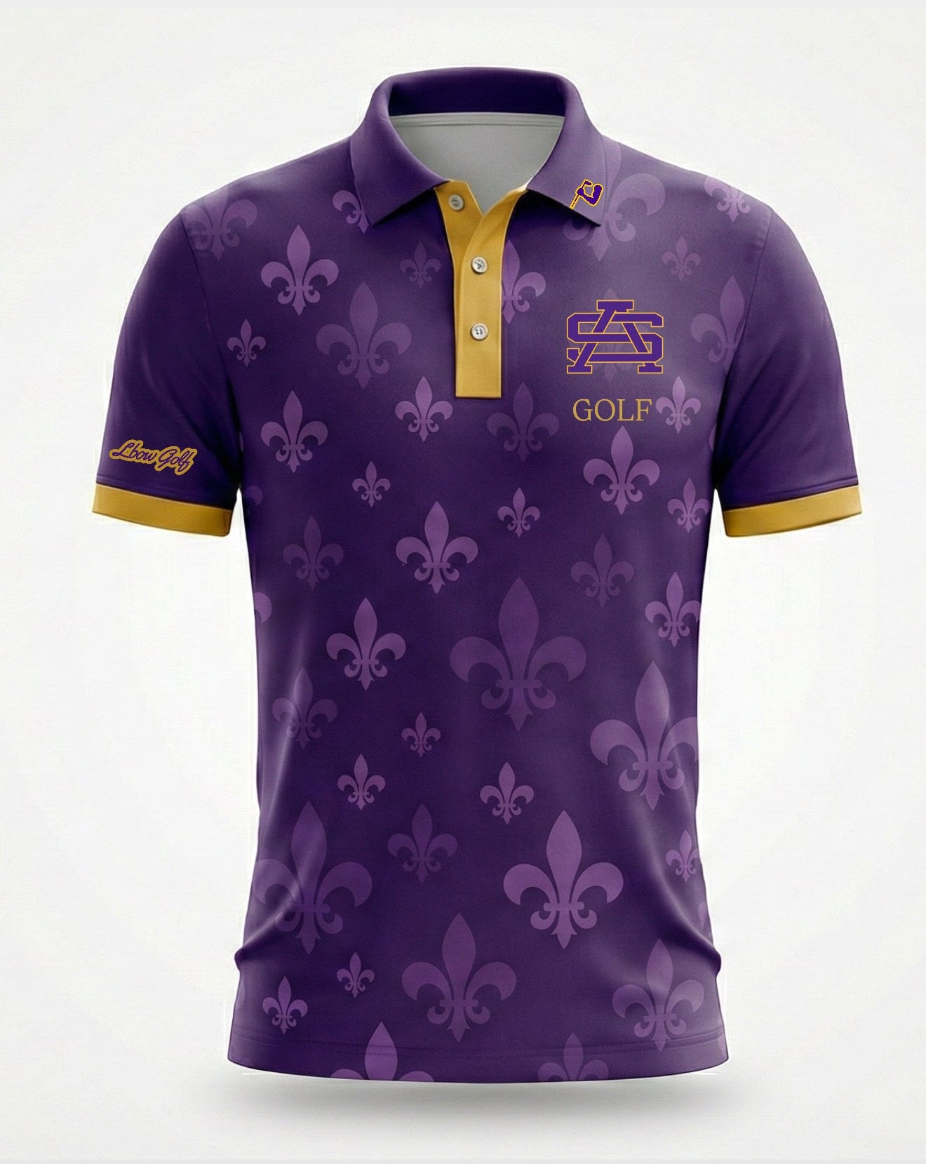 St. Augustine Purple Knights Polo - Purple