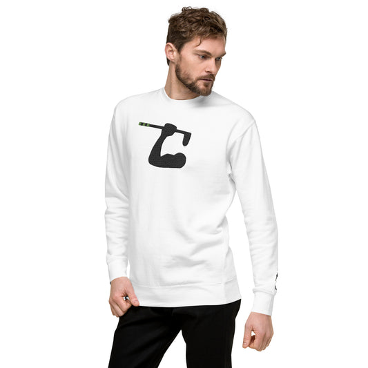 LBOW Embroidered Logo Unisex Premium Sweatshirt