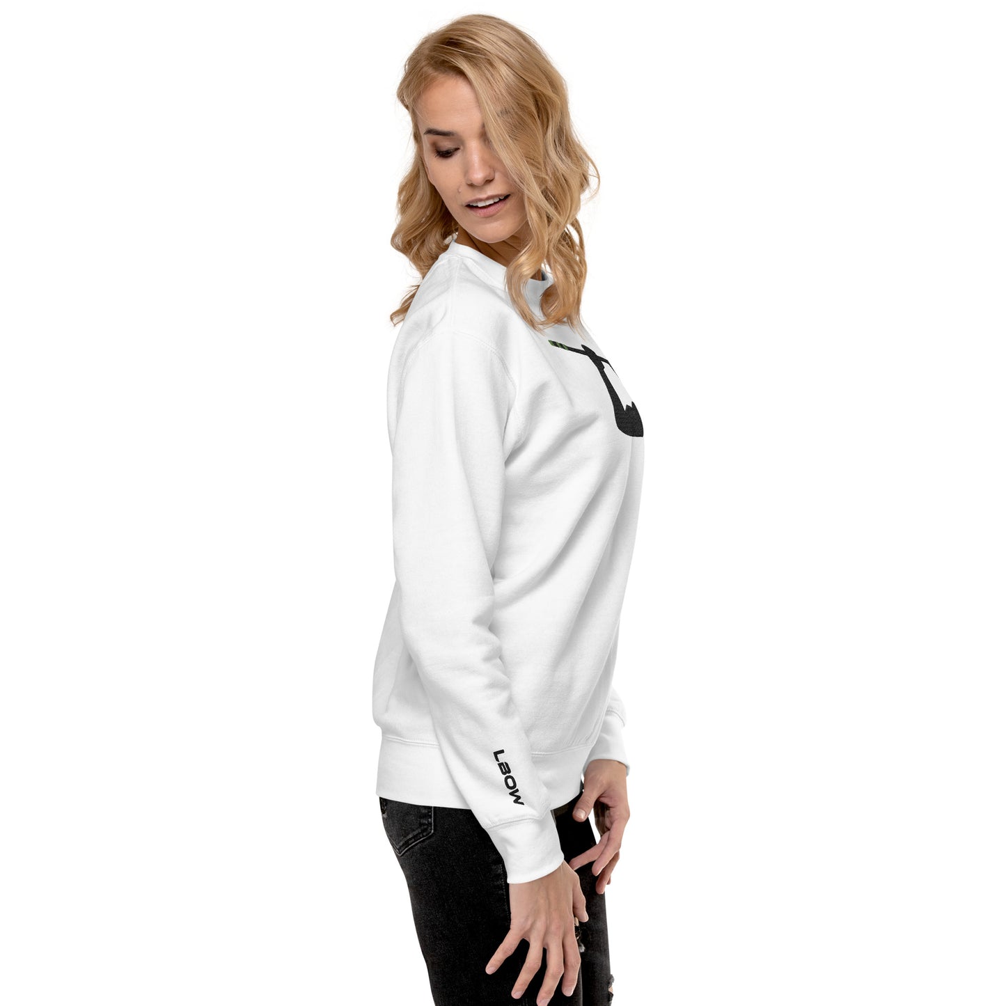LBOW Embroidered Logo Unisex Premium Sweatshirt
